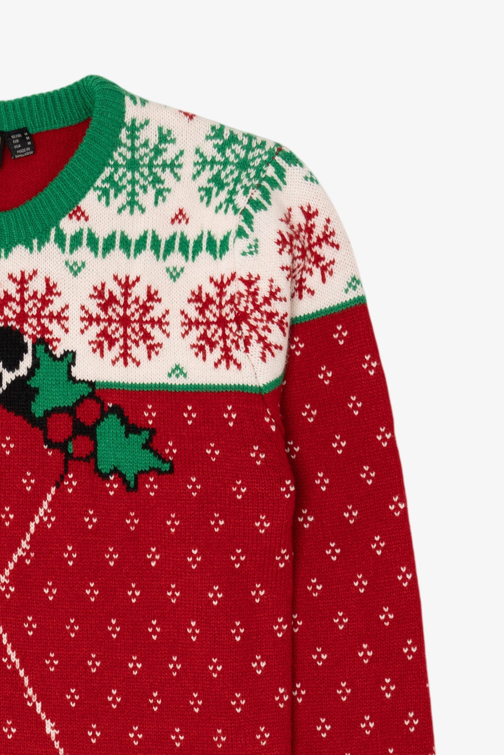 Red BPC Selection Stockings Ugly Christmas Pullover (2020s)