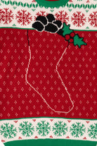 Red BPC Selection Stockings Ugly Christmas Pullover (2020s)