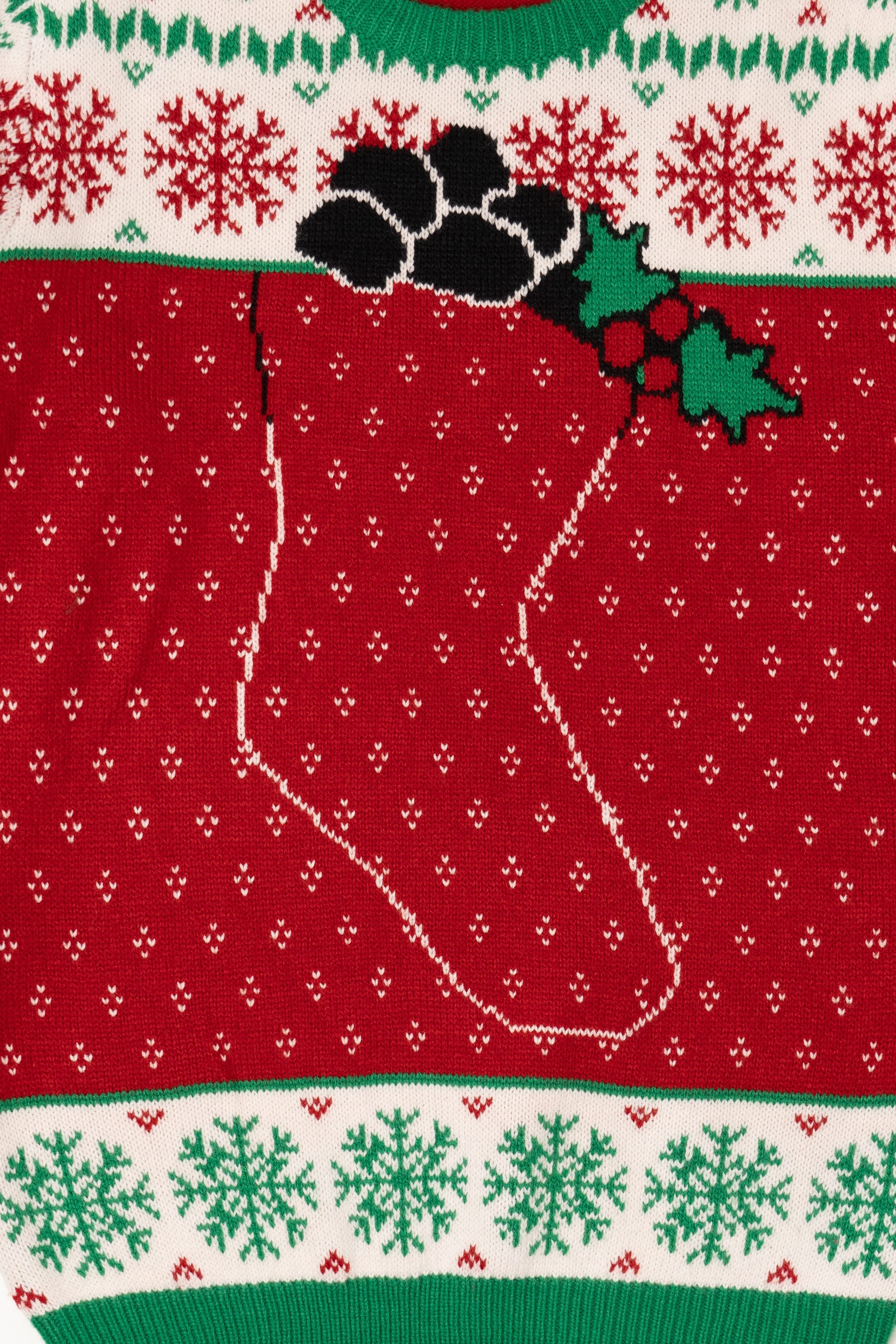 Red BPC Selection Stockings Ugly Christmas Pullover (2020s)