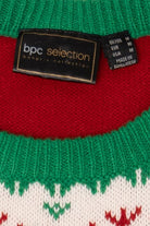 Red BPC Selection Stockings Ugly Christmas Pullover (2020s)