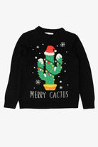 Black Belle Du Jour "Merry Cactus" Ugly Christmas Pullover (2020s)