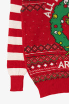 Red "All Your Sweaters Are Ugly" The Grinch Ugly Christmas Pullover (2020s)
