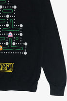 Pac-Man Christmas Tree Embroidered Ugly Christmas Sweater (2010s)