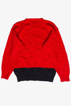 Vintage Messages Santa's Sleigh Knit Christmas Sweater