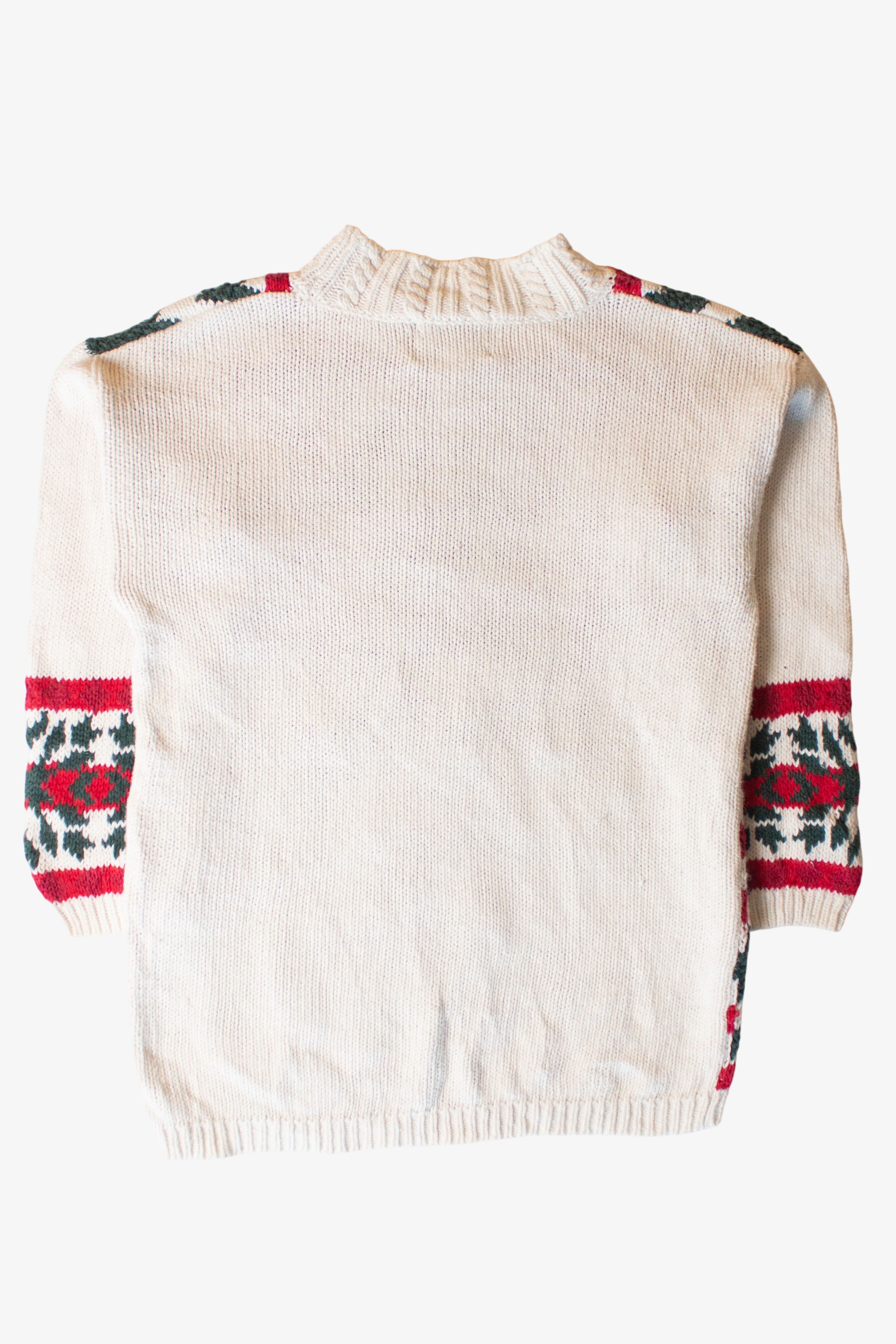 Vintage White Tree Ugly Christmas Sweater (1990s)