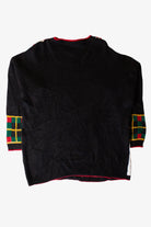 Vintage Dog Bows Ugly Christmas Sweater (1990s)