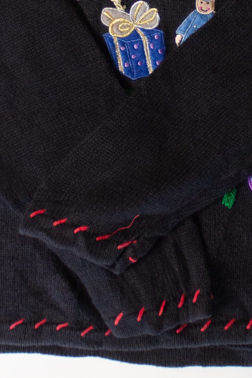 Vintage Dolls Ugly Christmas Sweater (1990s)