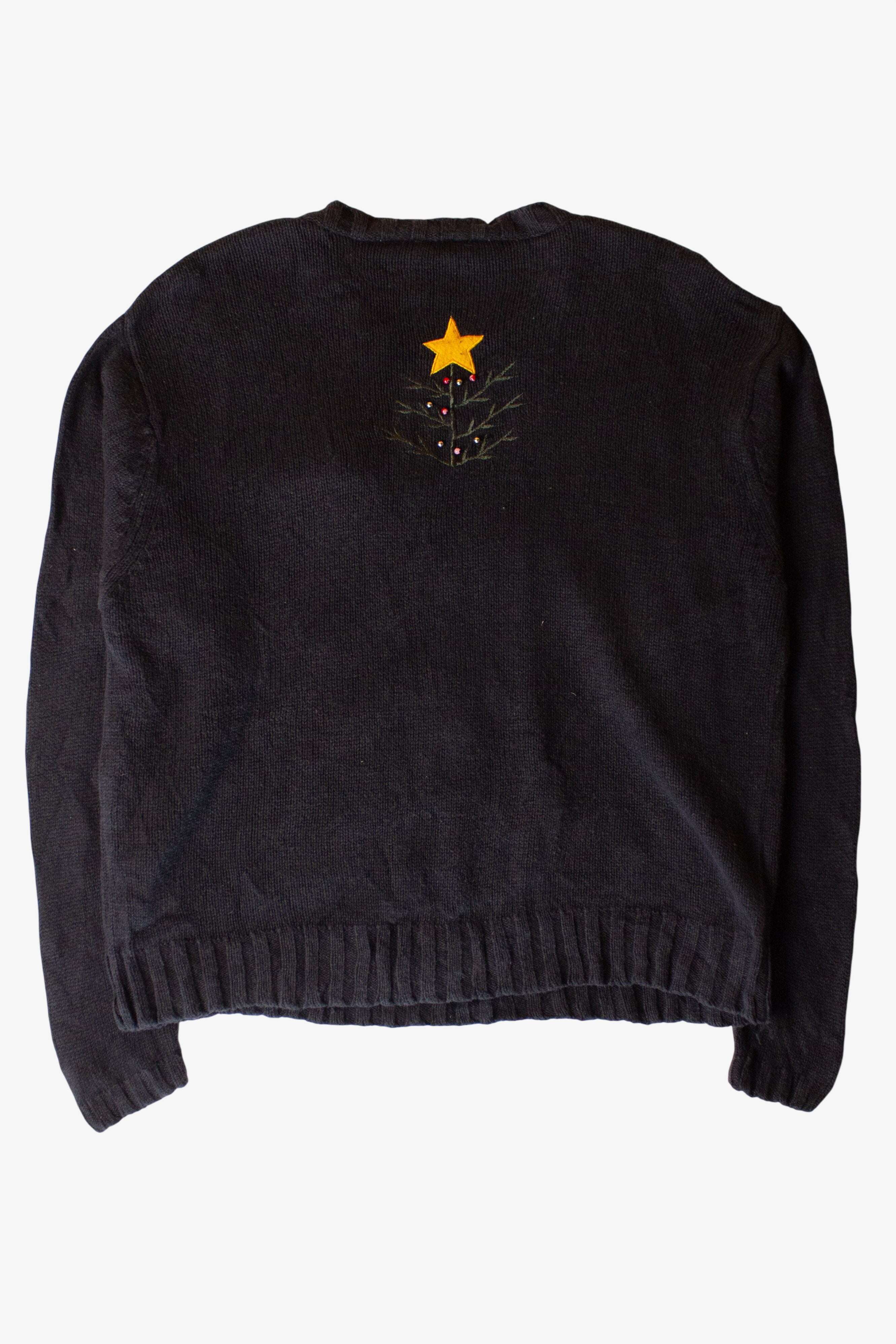 Vintage Big Santa Ugly Christmas Sweater (1990s)