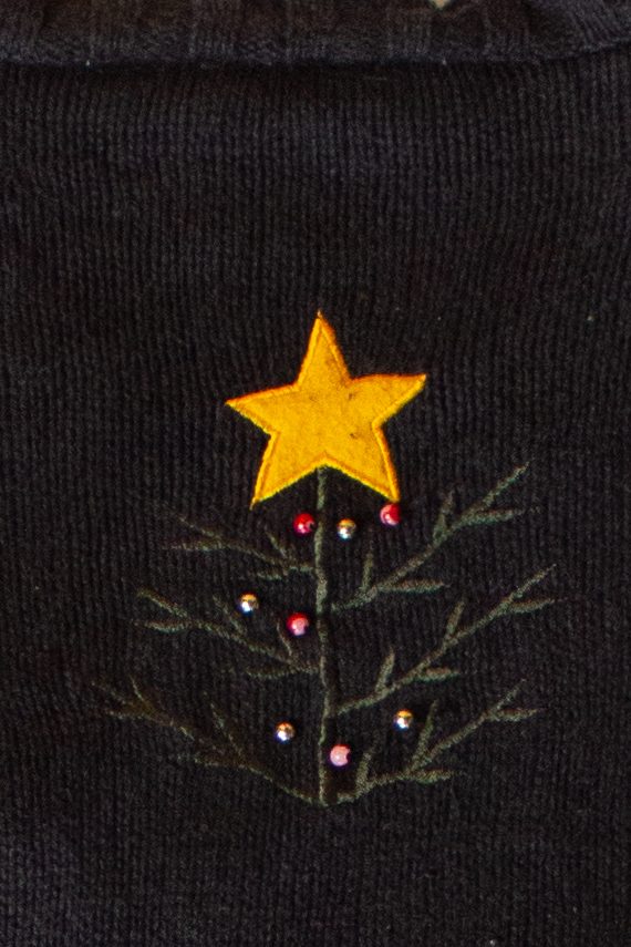 Vintage Big Santa Ugly Christmas Sweater (1990s)