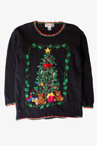 Vintage Milano Tree Ugly Christmas Sweater (1980s)