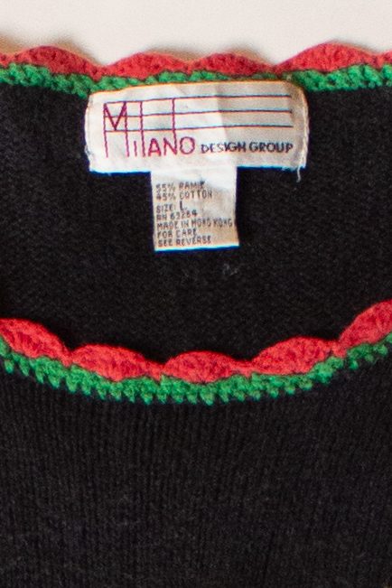 Vintage Milano Tree Ugly Christmas Sweater (1980s)