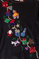 Vintage Black Dolls Ugly Christmas Sweater (1990s)
