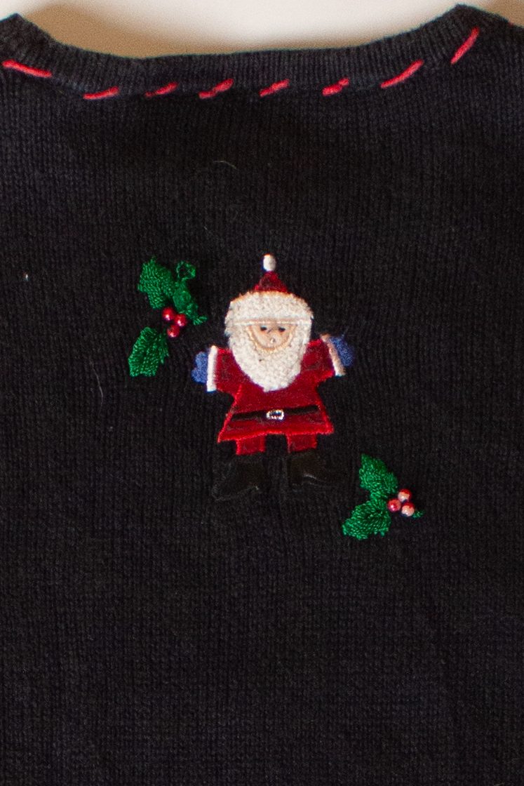 Vintage Black Dolls Ugly Christmas Sweater (1990s)
