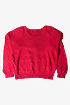 Vintage Marnie West Press Here Christmas Sweater (1990s)