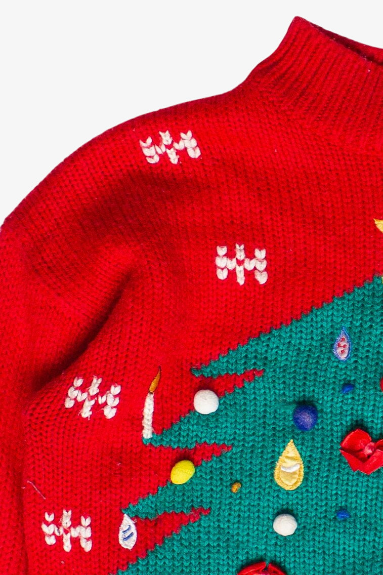 Vintage Karen Scott Christmas Toys Turtleneck Ugly Christmas Sweater