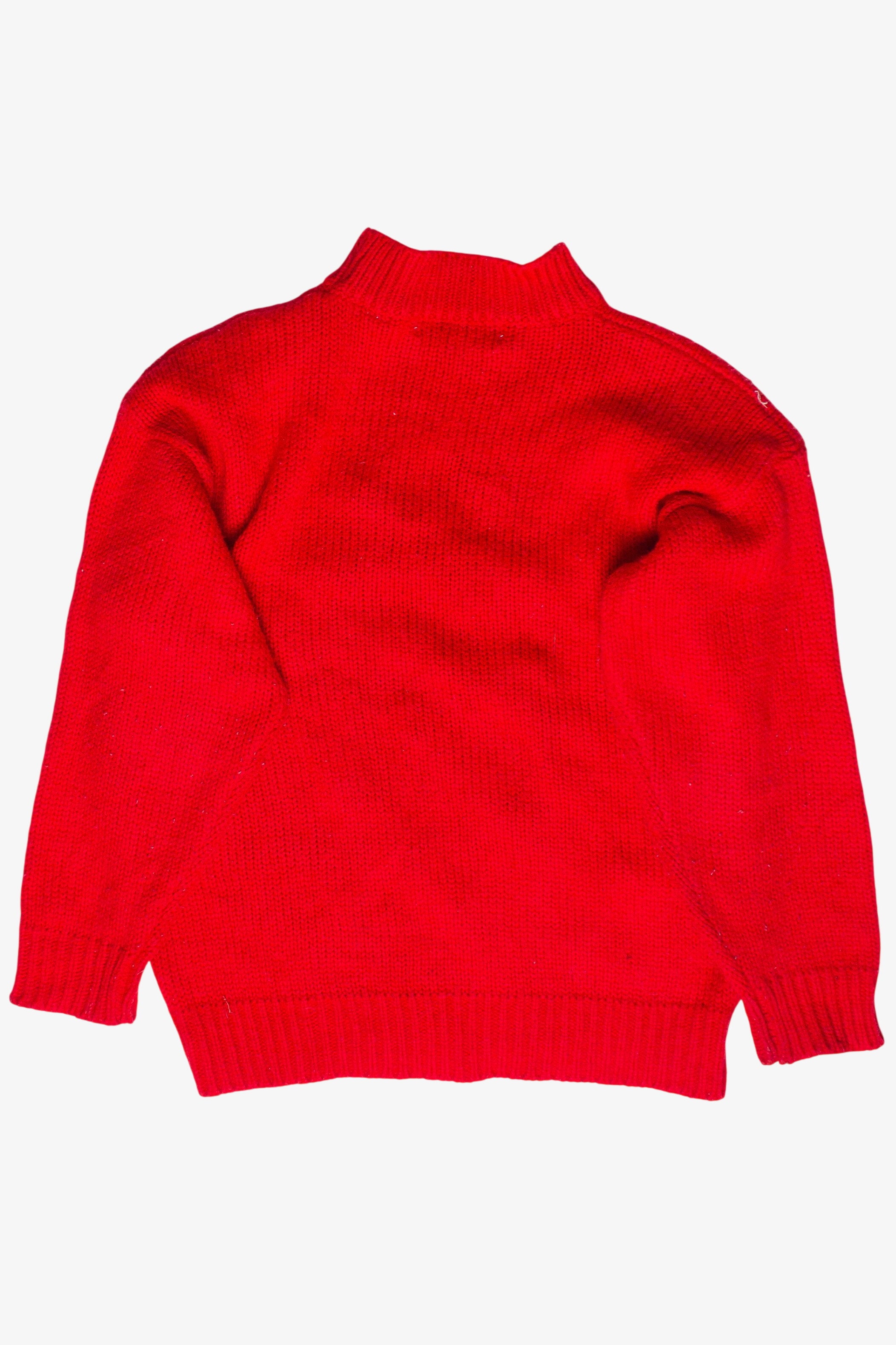 Vintage Karen Scott Christmas Toys Turtleneck Ugly Christmas Sweater