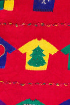Vintage Mike & Me Sweater Collection Ugly Christmas Sweater (1990s)