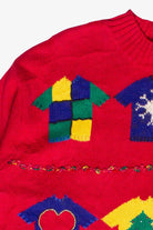 Vintage Mike & Me Sweater Collection Ugly Christmas Sweater (1990s)