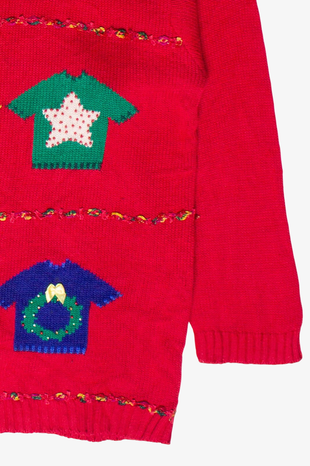 Vintage Mike & Me Sweater Collection Ugly Christmas Sweater (1990s)