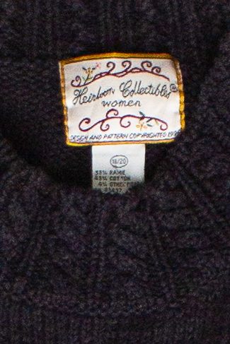 Vintage Heirloom Collectibles Winter Sleigh Ride Ugly Christmas Sweater (2000s)