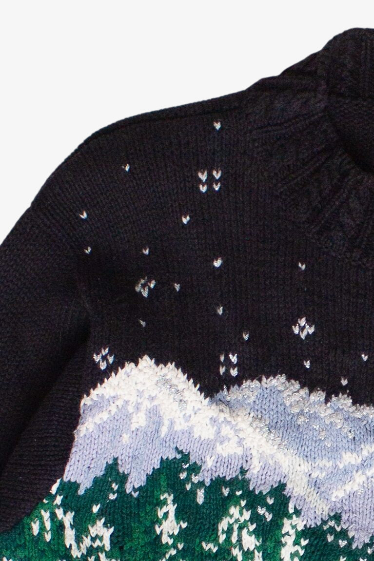 Vintage Heirloom Collectibles Winter Sleigh Ride Ugly Christmas Sweater (2000s)