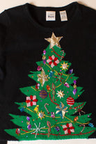 Vintage Black Emma Tricot Christmas Pullover (2000s)