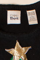 Vintage Black Emma Tricot Christmas Pullover (2000s)
