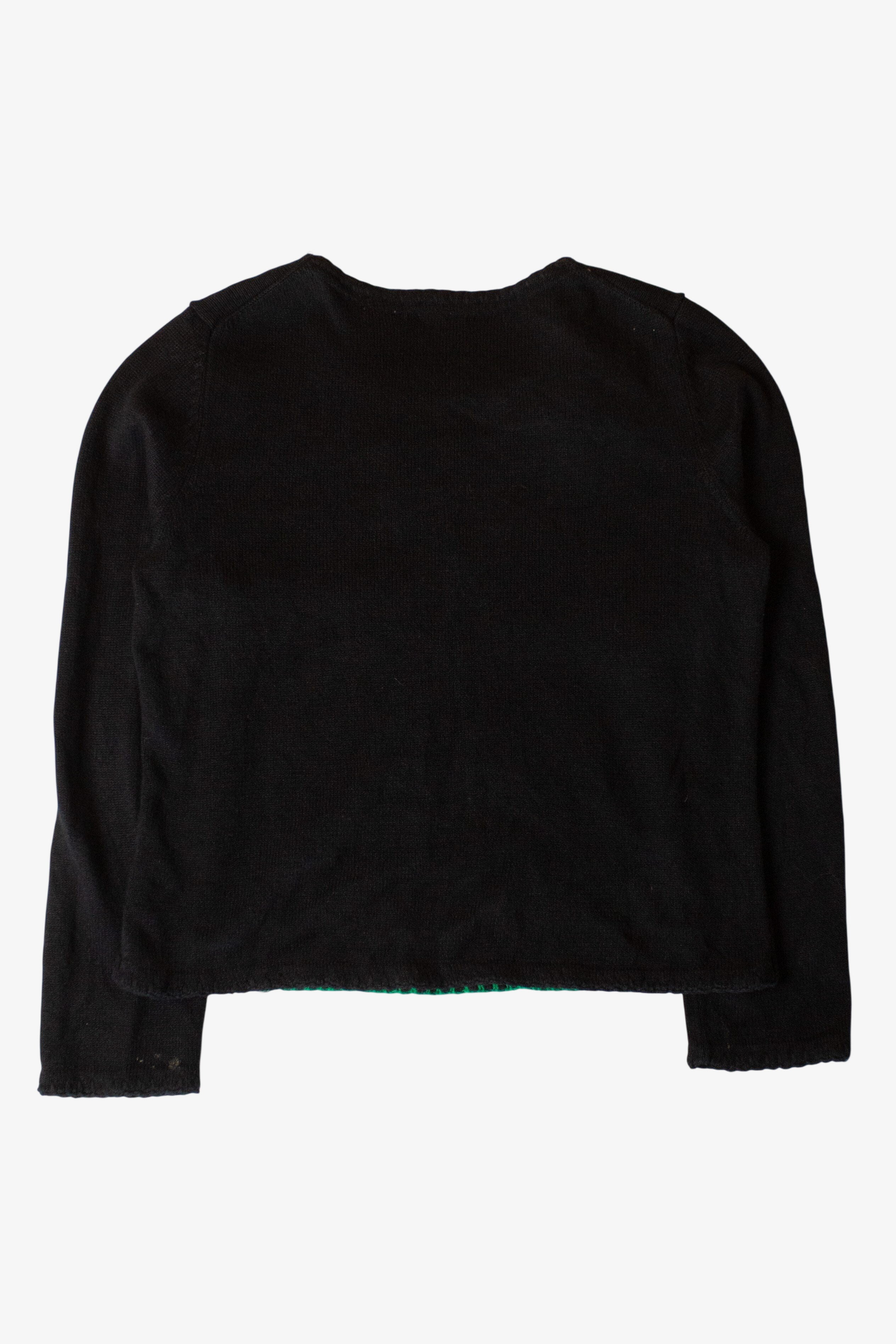 Vintage Black Emma Tricot Christmas Pullover (2000s)
