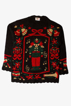 Vintage Nutcracker Ugly Christmas Sweater (1990s)