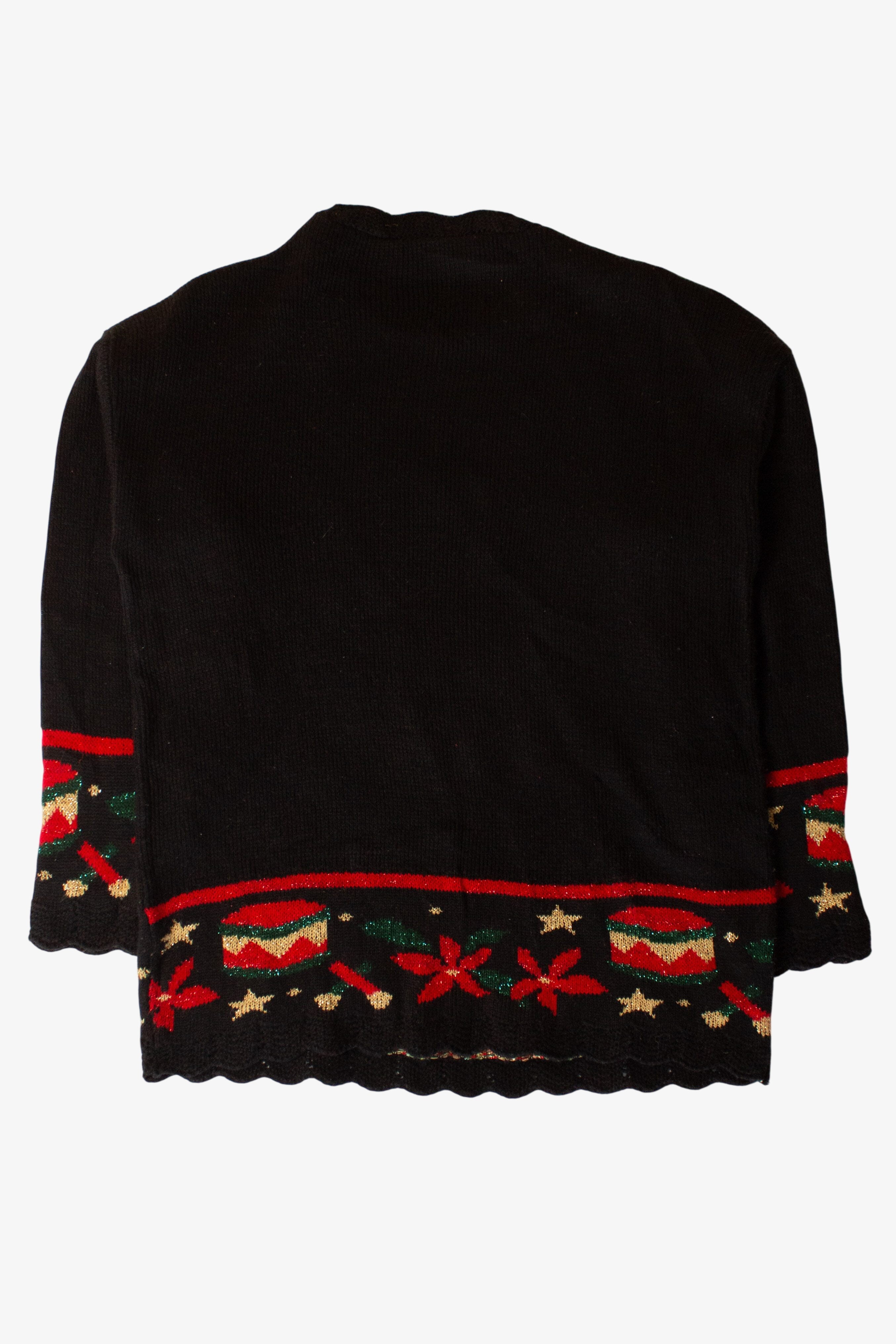 Vintage Nutcracker Ugly Christmas Sweater (1990s)