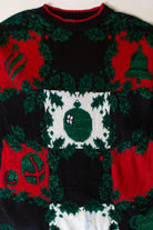 Vintage Ornaments Ugly Christmas Sweater (1990s)