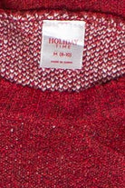 Holiday Time Sequin Christmas Trees Ugly Christmas Sweater (2010s)