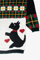 Dogs Ugly Christmas Pullover (1980s)