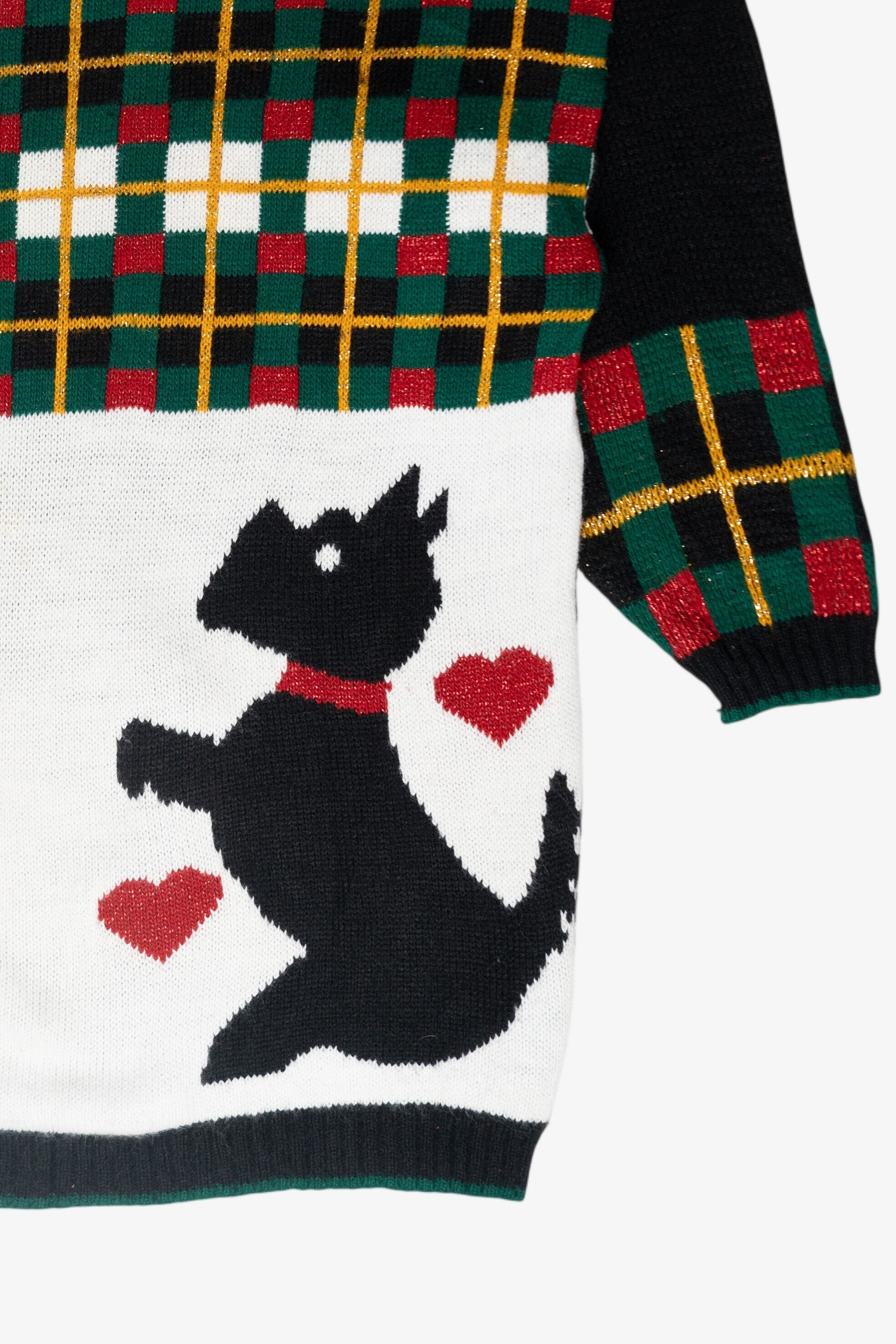 Dogs Ugly Christmas Pullover (1980s)