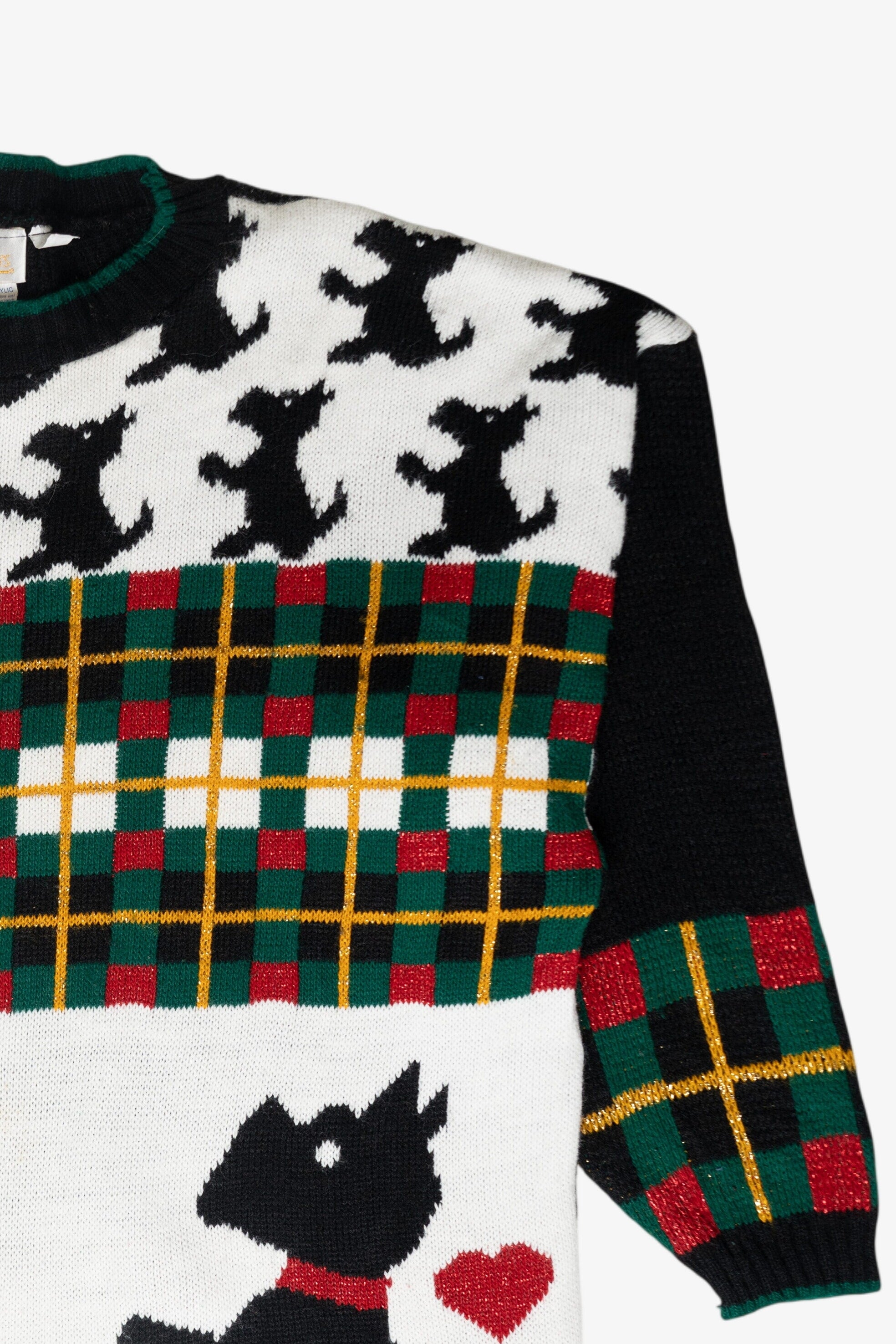 Dogs Ugly Christmas Pullover (1980s)