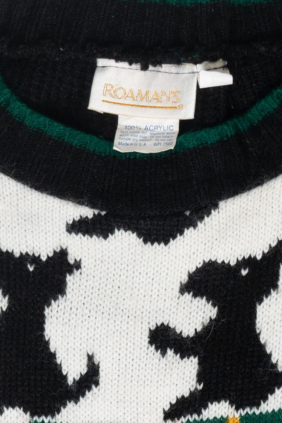 Dogs Ugly Christmas Pullover (1980s)