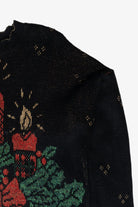 Lurex Candles Ugly Christmas Pullover (1990s)