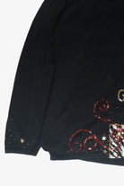 Animal Print Presents Ugly Christmas Pullover (2000s)