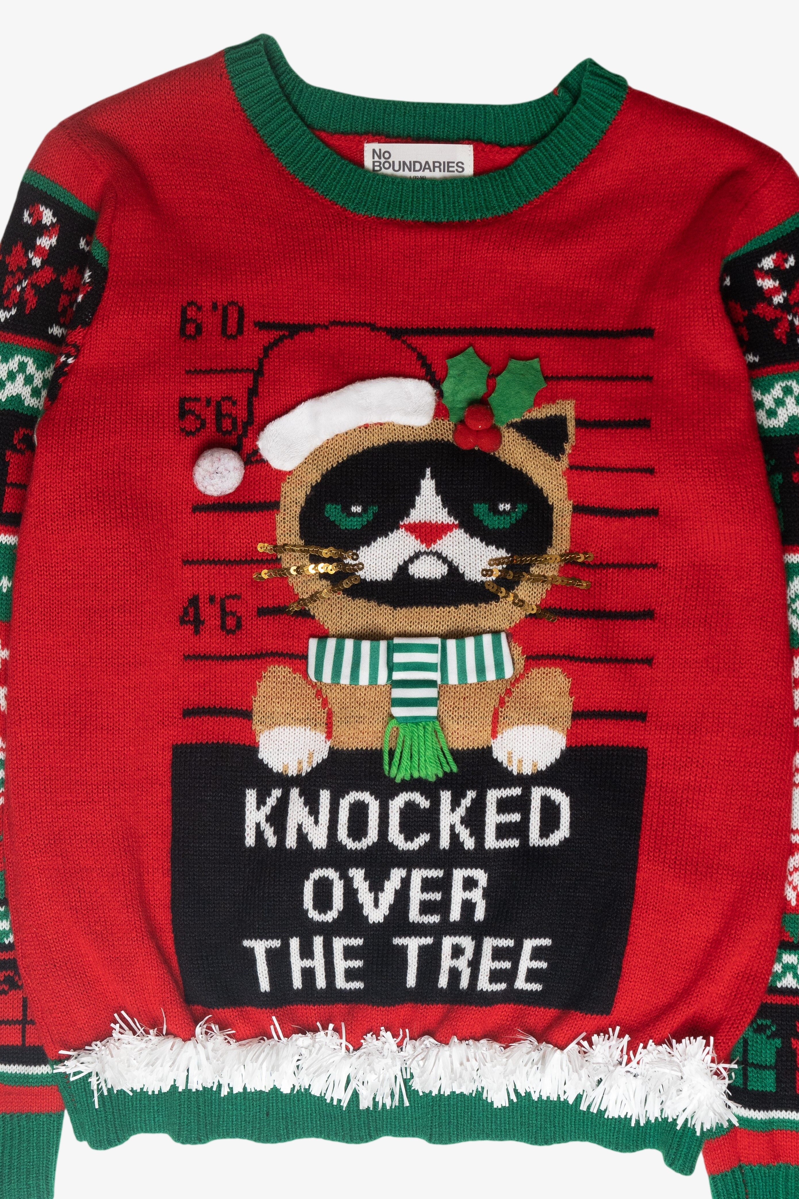 Bad Cat Ugly Christmas Sweater (2010s)