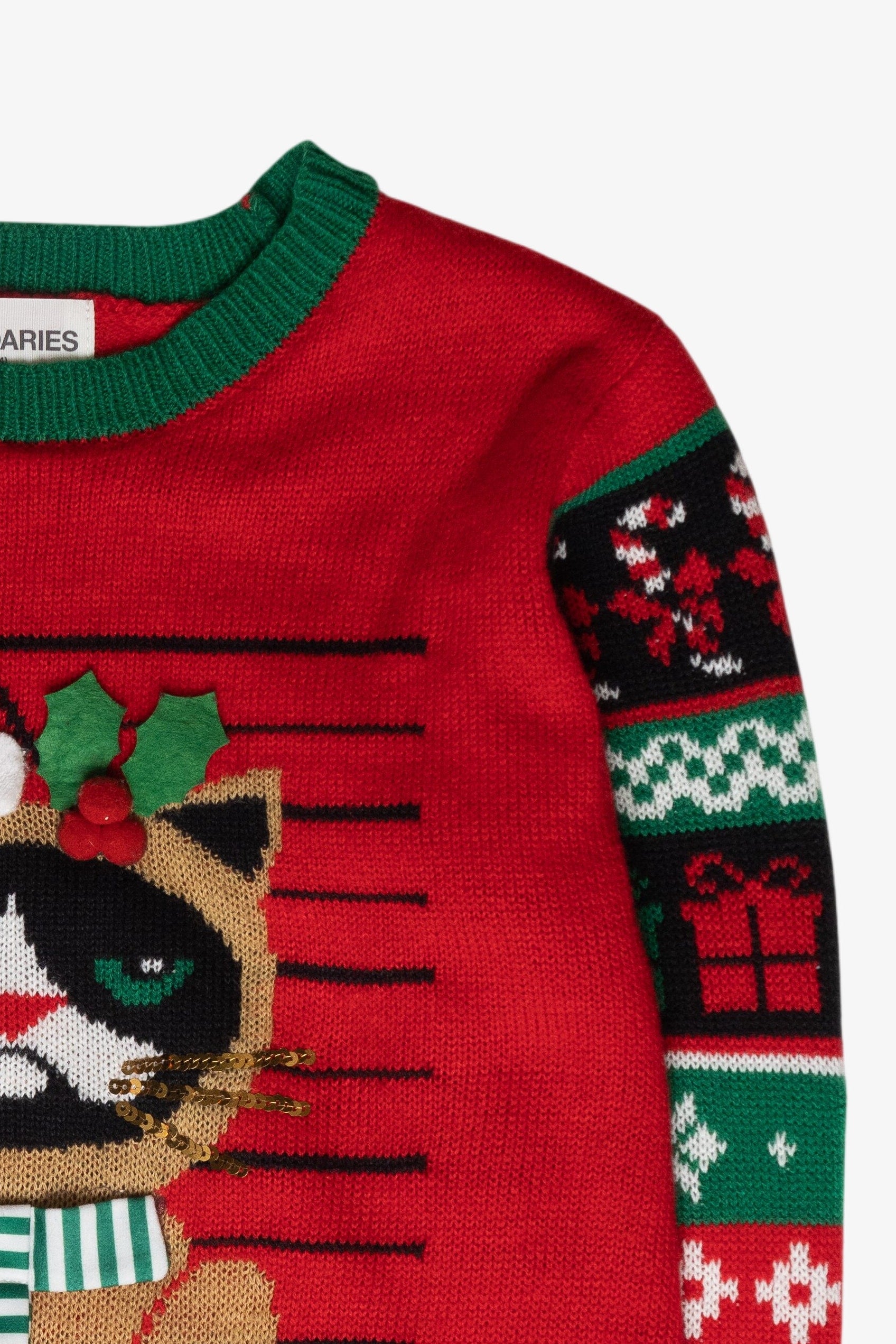 Bad Cat Ugly Christmas Sweater (2010s)