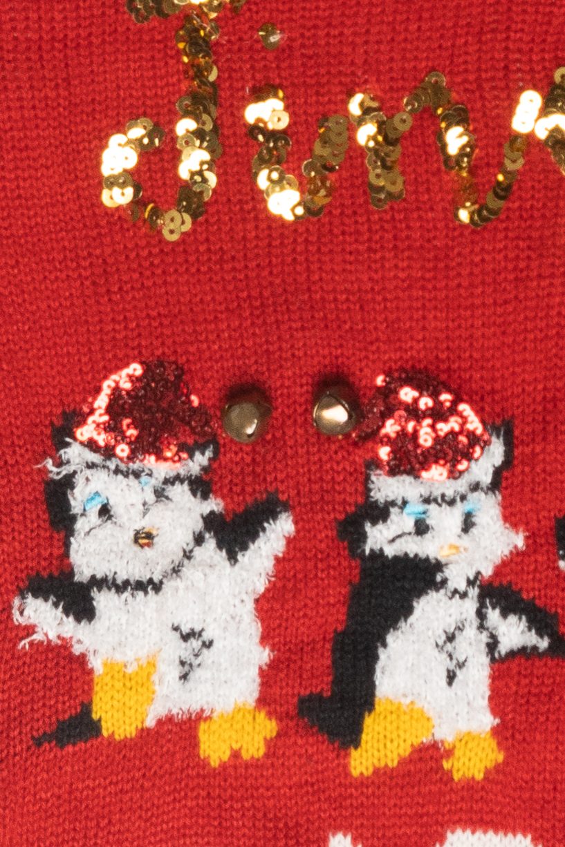 All The Jingle Ladies Penguins Ugly Christmas Sweater (2010s)