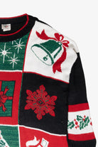 Presents Grid Vintage Ugly Christmas Pullover (1980s)