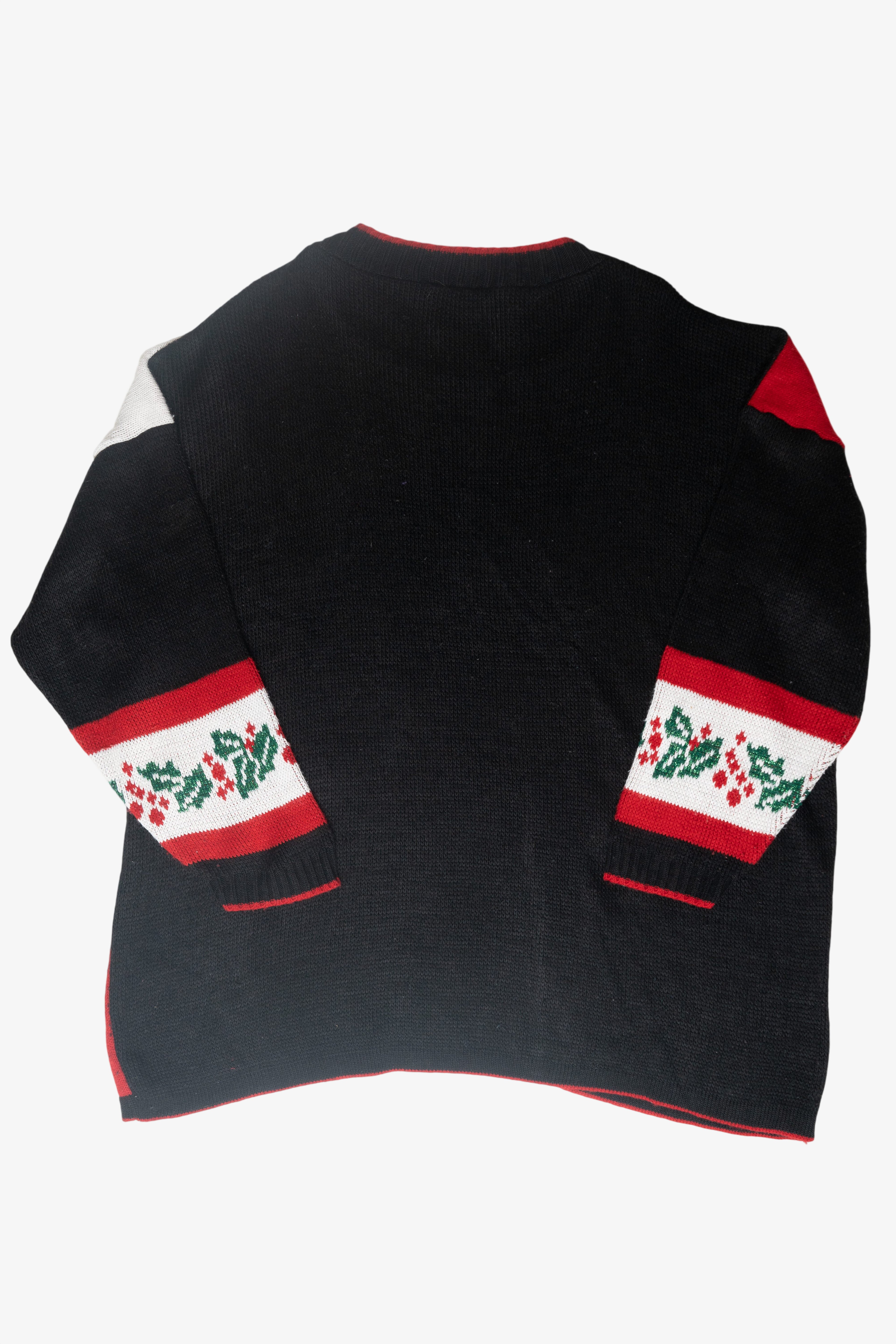 Presents Grid Vintage Ugly Christmas Pullover (1980s)