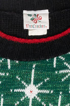 Presents Grid Vintage Ugly Christmas Pullover (1980s)