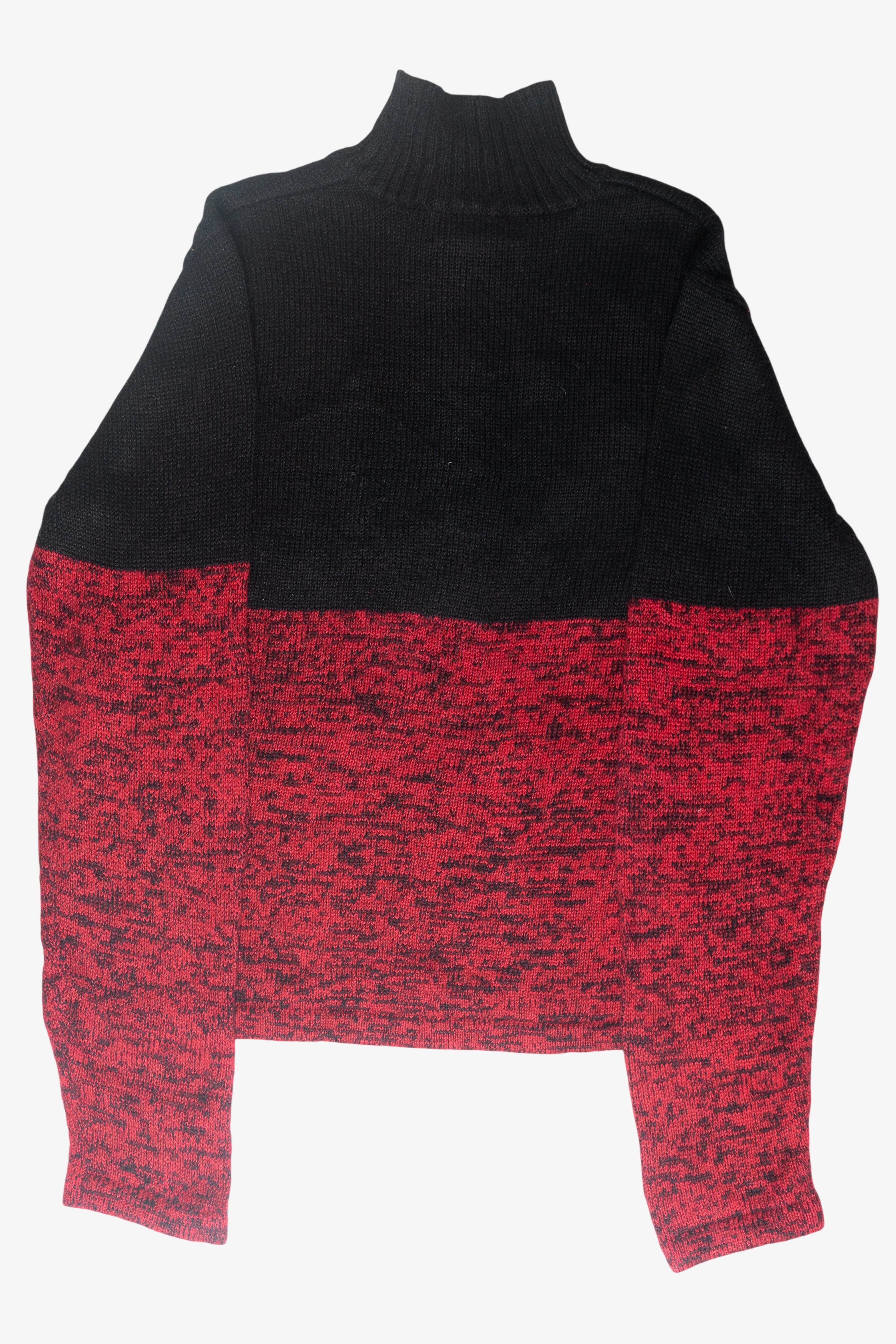 Santa Face Ugly Christmas Sweater (2000s)
