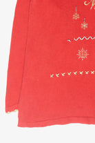 Snowflakes Ugly Christmas Sweater (2000s)