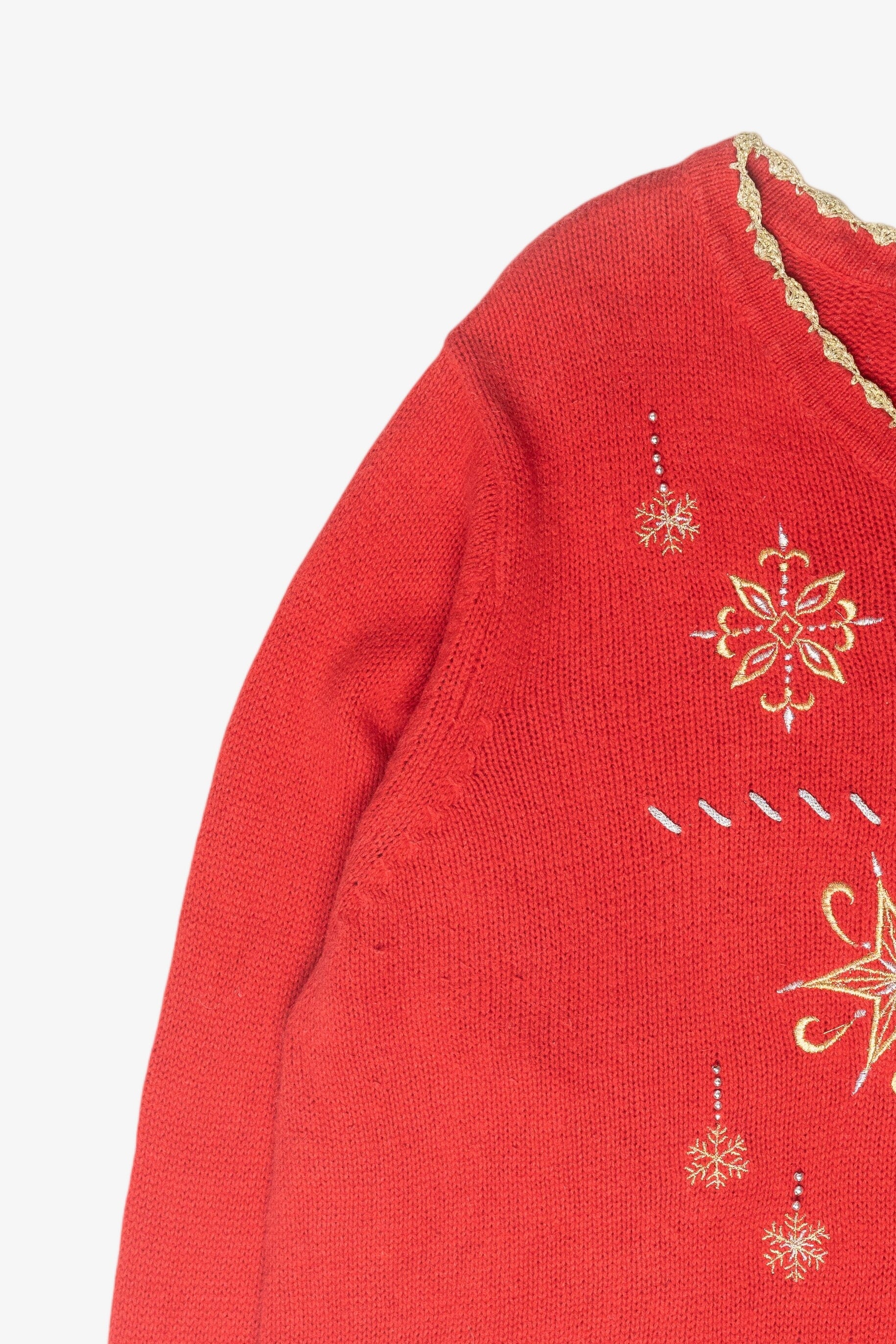 Snowflakes Ugly Christmas Sweater (2000s)