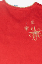 Snowflakes Ugly Christmas Sweater (2000s)