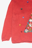 Bears Merry Christmas Ugly Vintage Pullover (1990s)