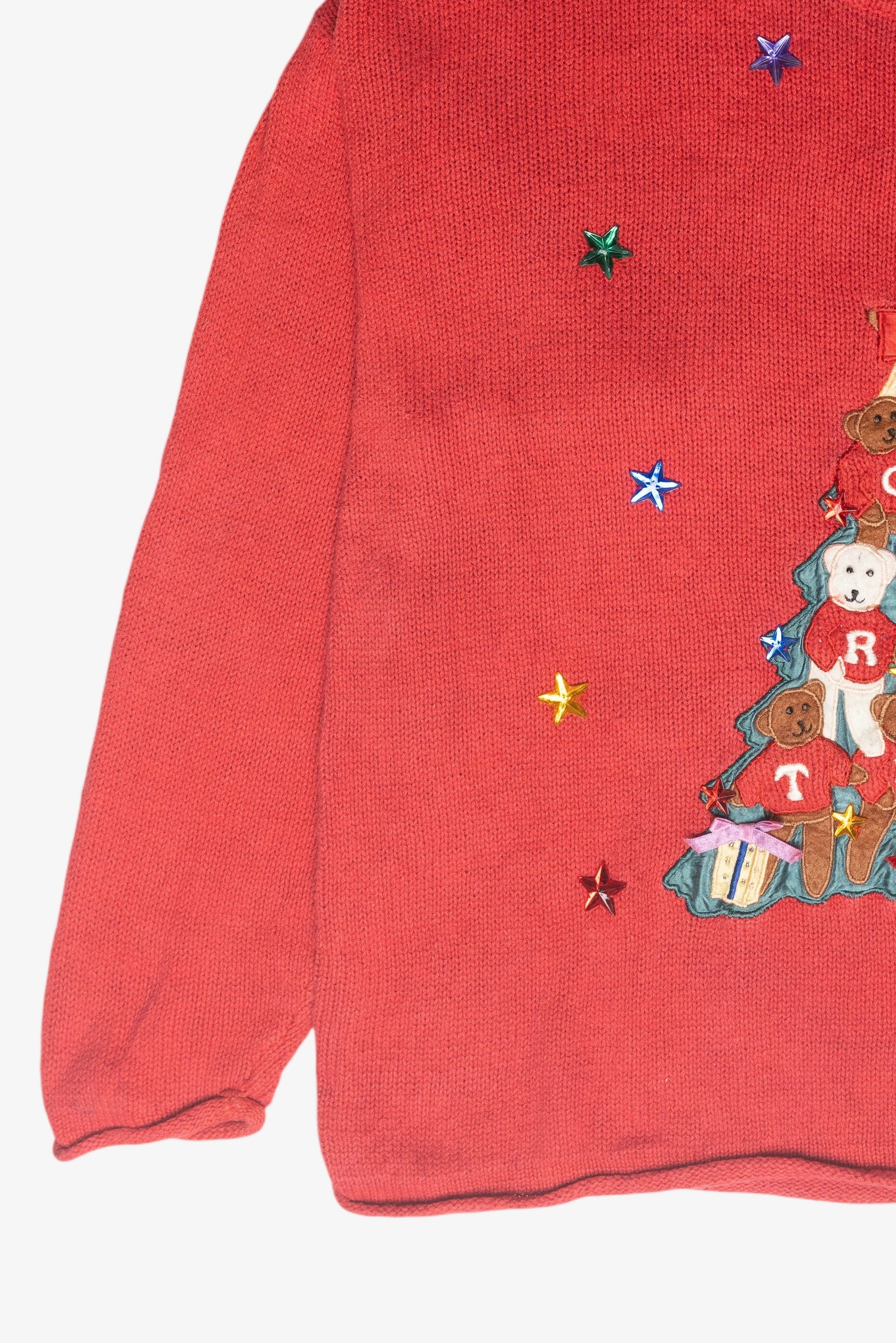 Bears Merry Christmas Ugly Vintage Pullover (1990s)